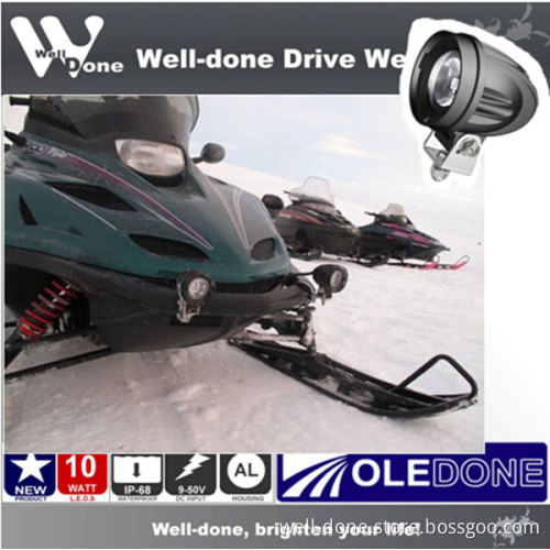 Superior LED Headlight for Sleigh, Outdoor Snowmobile Driving Light